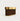 Salon Reception Desk 39-118 in Wide with Lockable, File Drawers & Lumbar Support for Salon - 79" L x 24" W x 39" H / Gold Stainless Steel + Dark Coffee color