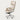 Curved Reception Desk 22-79 in Wide with File Drawers for Salon - 22" L x 26" W x 47" H （Chair）