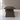 Dark wood executive desk with marble cabinet in the same office, right side view