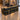 Curved Reception Desk with LED Lighting & Solid Wood for Office Lobby - AI-generated setting, 45-degree view