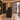 Retail Reception Desk with Solid Wood for Retail - AI-generated setting, side view