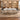 Black and white conference table with panel supports in a furnished meeting room, front view