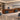 Modern Executive Desk 28-142 in Wide with Walnut for Home Office - AI-generated setting, 45-degree view