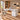 Chic Solid Wood Lacquer Executive Desk with Ergonomic Curved Edges & Ample Storage for Modern Home & Office LBZ-2342 - AI-generated setting, 约45°（操作侧）