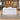 White service counter with silver trim and left corner return in a furnished office, front view