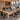 Rectangular Conference Table 142 in Wide (11.8 ft) with Cable Management & Dual-Tone - AI-generated setting, 45-degree view