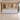 Modern Reception Desk 39-157 in Wide with Solid Wood for Office Lobby - AI-generated setting, front view