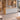 Modern Reception Desk 39-157 in Wide with Solid Wood for Office Lobby - AI-generated setting, 45-degree view
