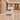 Retail Reception Desk 47-150 in Wide with File Drawers & LED Lighting for Retail - AI-generated setting, side view
