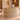Curved Reception Desk for Salon - AI-generated setting, 45-degree view