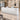 Round Reception Desk 55-189 in Wide with Cable Management, LED Lighting & Keyboard Tray - AI-generated setting, 45-degree view