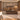 L-Shaped Executive Desk 79-150 in Wide with Lockable for Home Office - AI-generated setting, front view