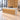 Curved Reception Desk with Keyboard Tray, File Drawers & Transaction Counter — 45 degree view in a commercial office