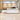 Curved Reception Desk 71-197 in Wide for Salon — front view in a commercial office