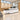 Curved Reception Desk 71-197 in Wide for Salon — 45 degree view in a commercial office