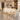 Ivory stepped oak wave reception counter 45 degree view in the same furnished office