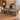 Modern Executive Desk 63-126 in Wide with Lockable  — 45 degree view in a commercial office