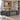 Customizable Luxury Durable Premium Executive Desk, office scene left front view, camera angle 45 degrees