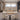Modern Executive Desk 94-126 in Wide with Cable Management, LED Lighting & Genuine Leather, office scene front view, camera angle 0 degrees