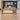 Modern Executive Desk 71-126 in Wide with Side Storage & Lockable for Home Office, office scene front view, camera angle 0 degrees