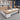 Modern Executive Desk with Dual-Tone, Cable Management & Side Storage for Home Office, office scene left front view, camera angle 45 degrees