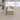L-Shaped Reception Desk 71-79 in Wide for Office Lobby, office scene left side view, camera angle 90 degrees