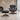 Leather Executive Office Chair with Genuine Leather, Solid Wood & Lumbar Support, office scene front view, camera angle 0 degrees