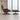 Leather Executive Office Chair with Genuine Leather, Solid Wood & Lumbar Support, office scene left side view, camera angle 90 degrees
