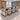 Office Workstation Desk 47-142 in Wide with Privacy Panel for Home Office, office scene left front view, camera angle 45 degrees