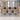 Office Workstation Desk 47-142 in Wide with Privacy Panel for Home Office, office scene front view, camera angle 0 degrees