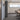 Modern Executive Desk 63-157 in Wide with Modular, Curved & LED Lighting for Home Office, office scene left side view, camera angle 90 degrees