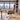 Nappa Leather Executive Office Chair, office scene right side view, camera angle 90 degrees