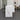 Salon Reception Desk 39-79 in Wide with Keyboard Tray, File Drawers & Side Storage in its office setting, side view