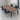 Walnut conference table in meeting room - 45 degree view