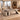 L-Shaped Executive Desk with Cable Management, Built-In Outlets & Side Storage - furnished office 45-degree view