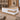 L-Shaped Reception Desk 39-142 in Wide with Lockable & File Drawers - furnished office 45-degree view