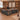 Modern Executive Desk 21-126 in Wide with Side Storage for Home Office - furnished office 45-degree view