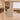 Curved Reception Desk 59-142 in Wide with File Drawers & LED Lighting - furnished office side view