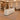 Curved Reception Desk 71-142 in Wide with File Drawers & Transaction Counter for Salon - furnished office 45-degree view
