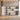 Modern Executive Desk 94-149 in Wide with Curved & LED Lighting for Home Office