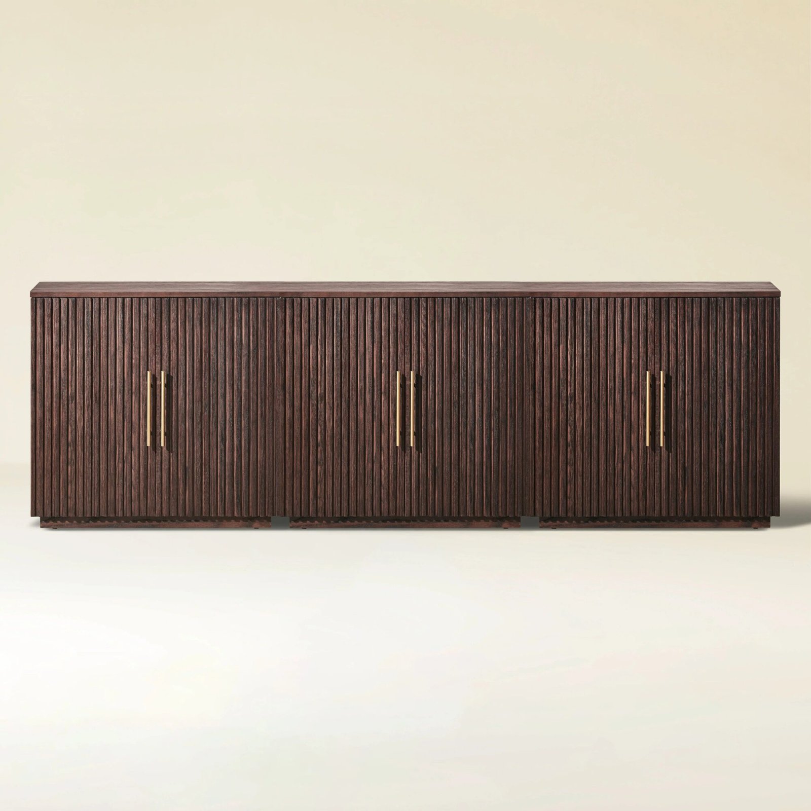 Holt 95″ Solid Oak Console(Set of 3)